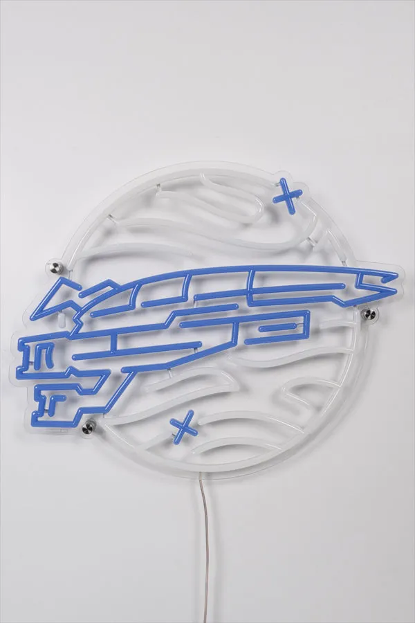 Mass Effect Blue Normandy LED Wall Art