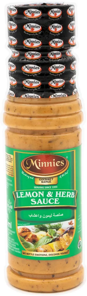 Minnies Lemon & Herb 250ml