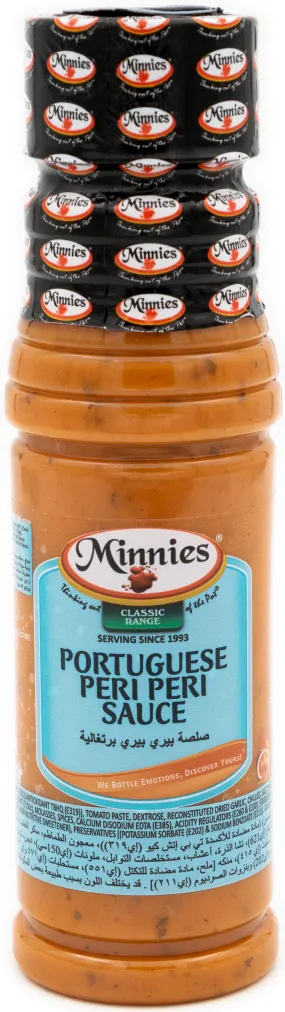 Minnies Portuguese Peri Peri Sauce 250ml