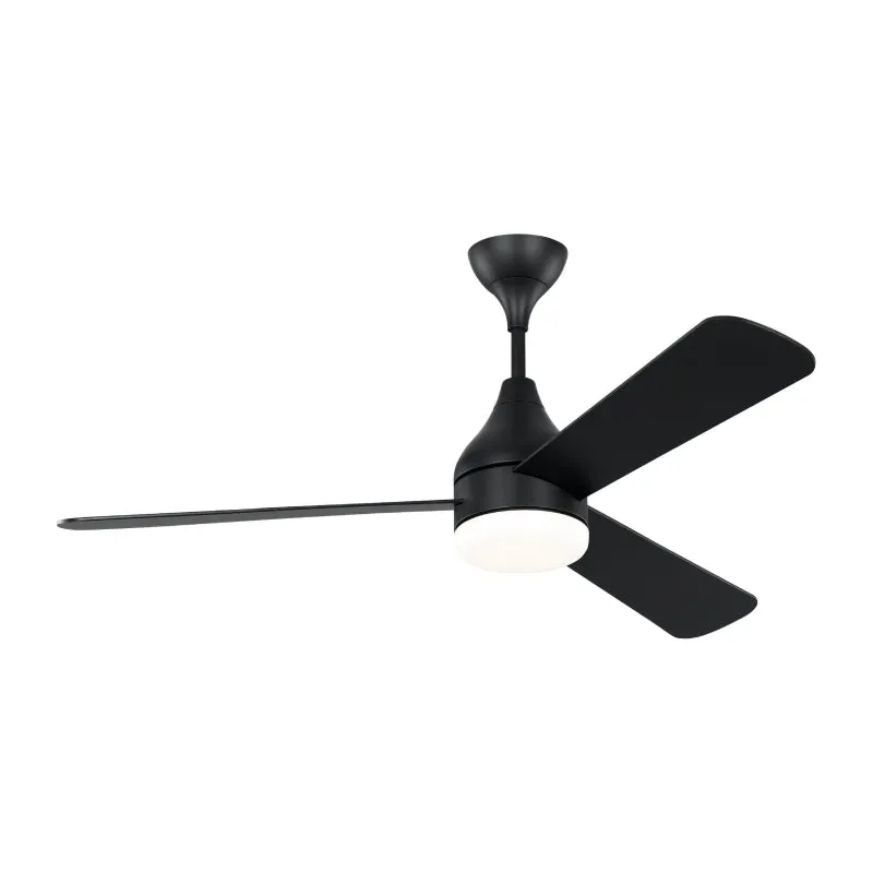 Monte Carlo Streaming Smart 52" Ceiling Fan with LED Light Kit