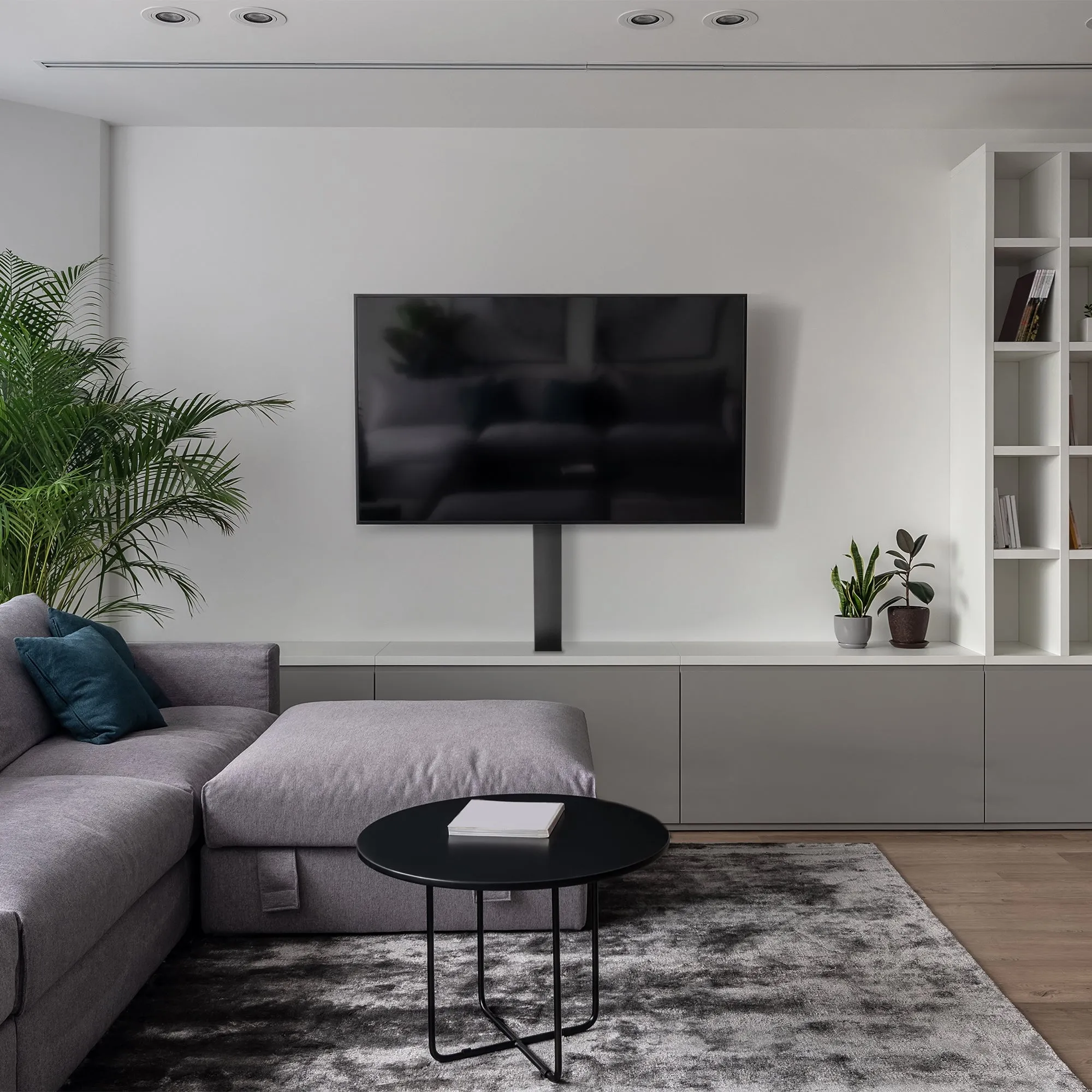 Motorized TV Stand for 37" to 77" TVs
