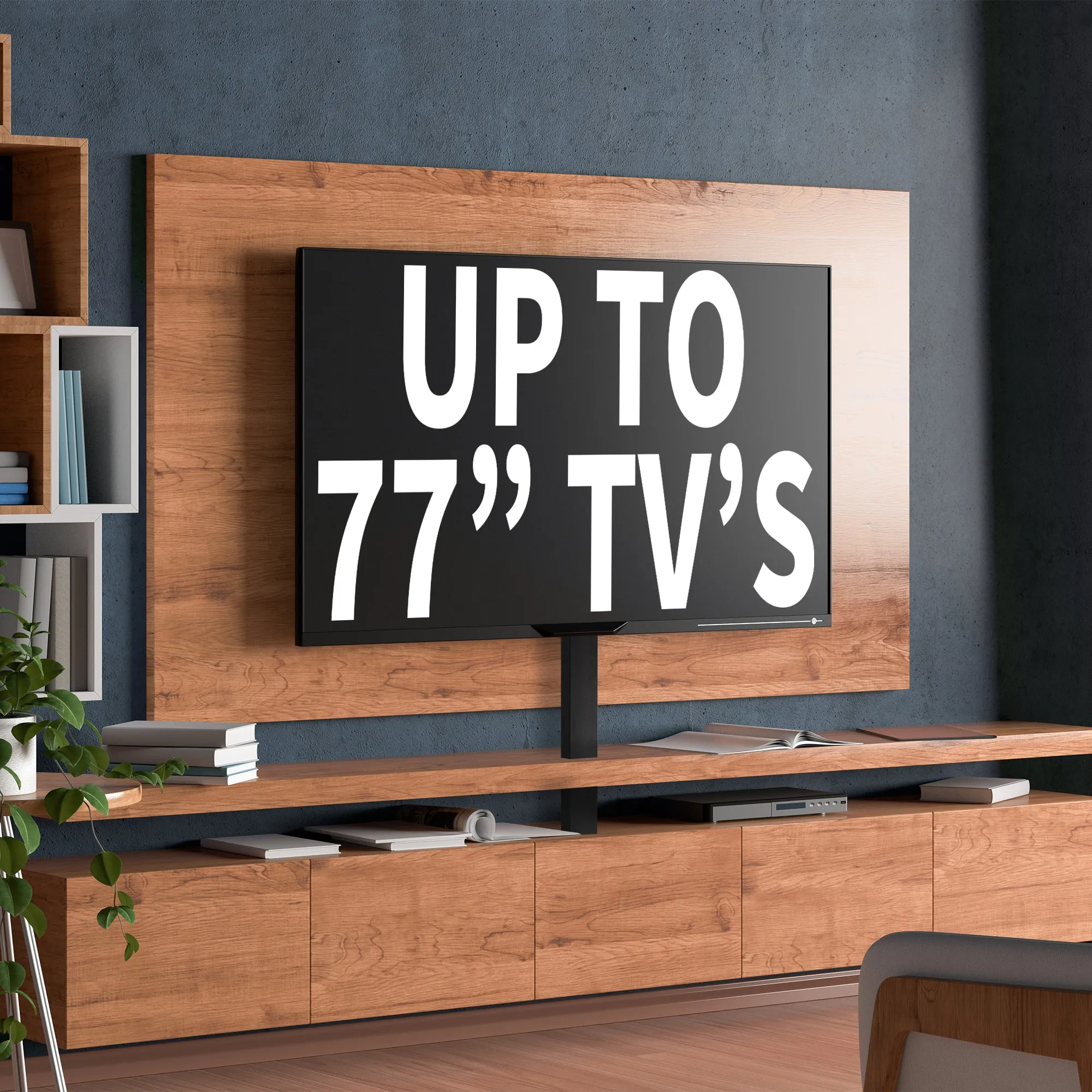 Motorized TV Stand for 37" to 77" TVs