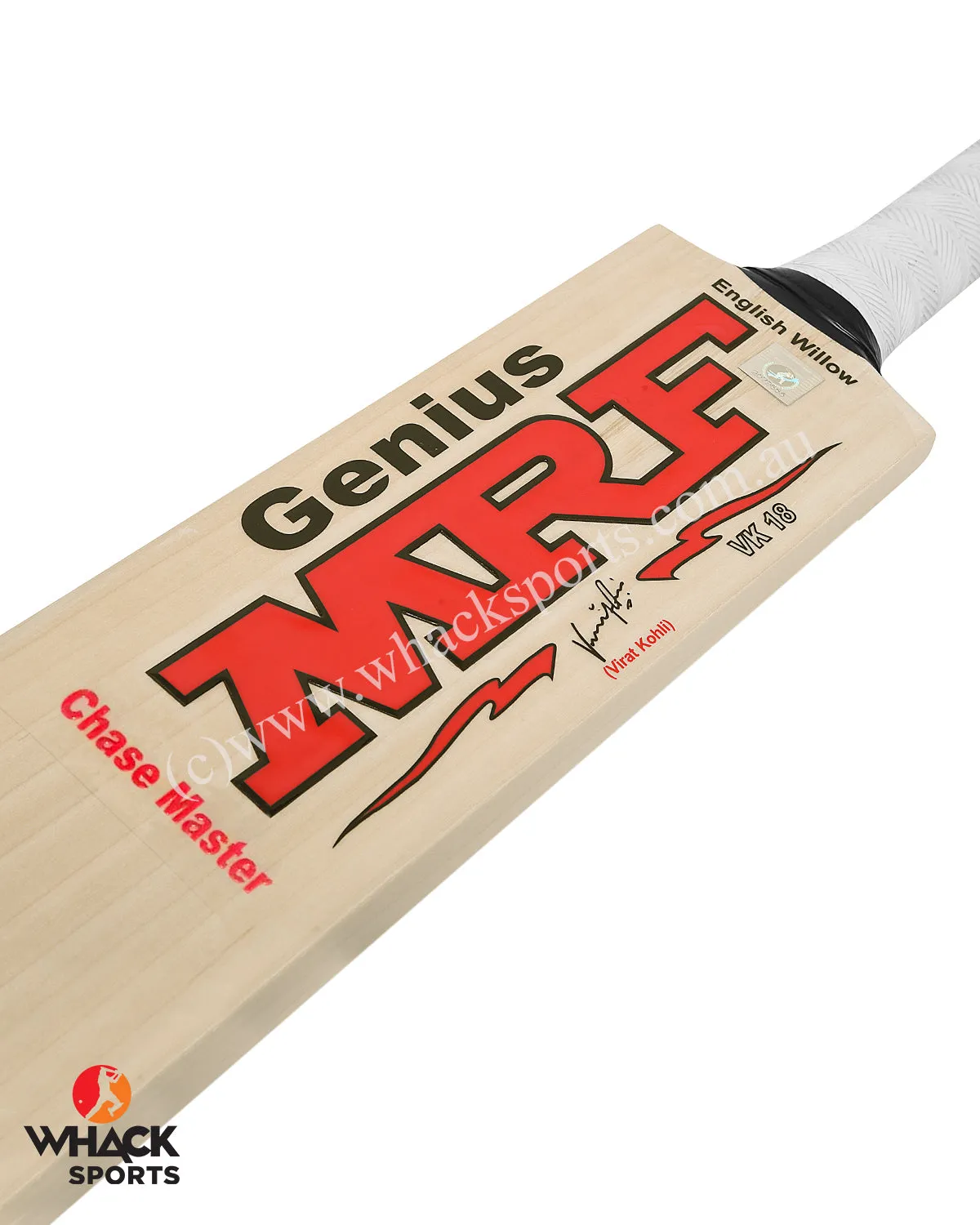 MRF Chase Master Players Grade English Willow Cricket Bat - SH