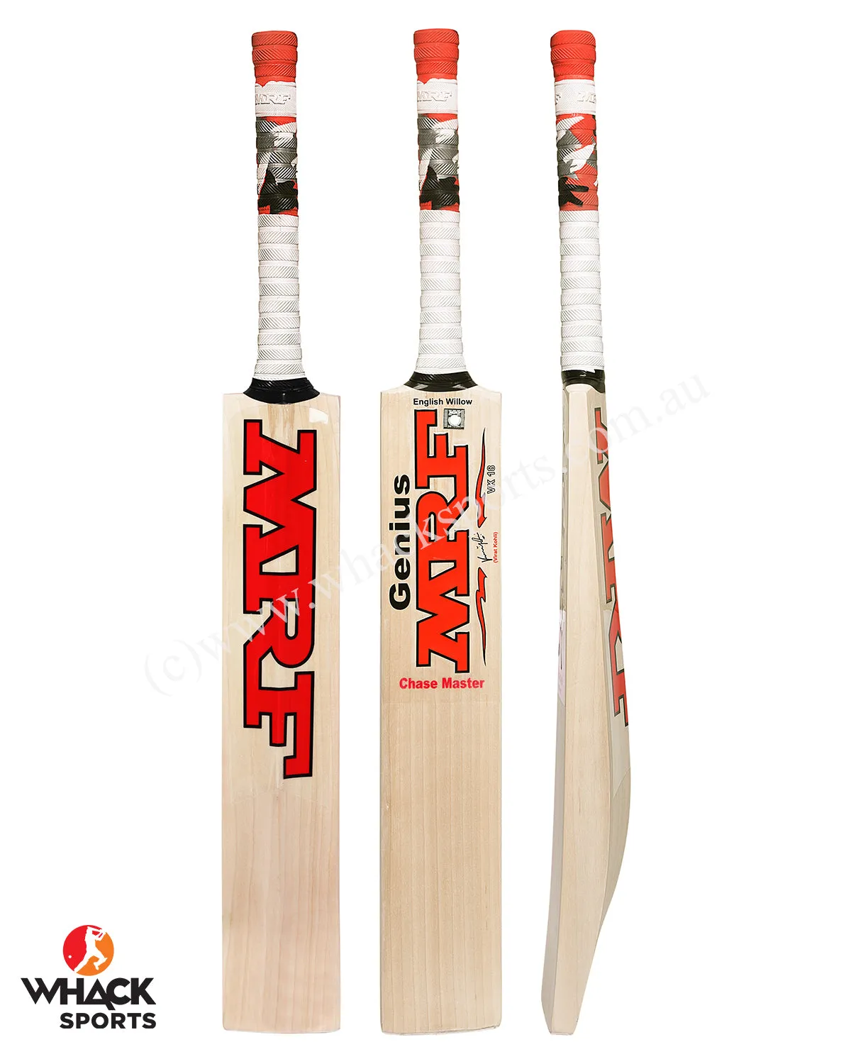 MRF Chase Master Players Grade English Willow Cricket Bat - SH