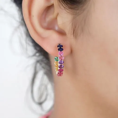 Multi Color Hoop 24mm Outer