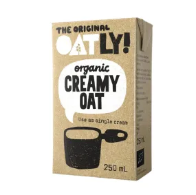 Oatly Organic Creamy Oat Single Cream (Ambient) 250ml