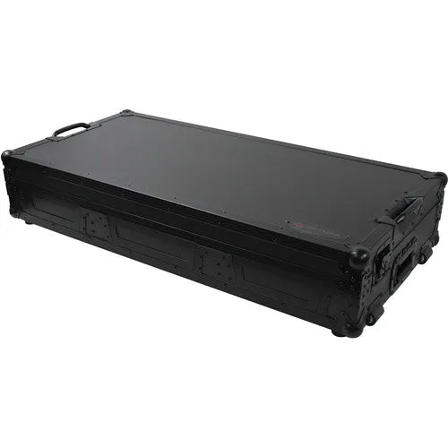 Odyssey FZGSL12CDJWRBL Black Label Universal CD/Digital Media Player DJ Coffin w/Wheels