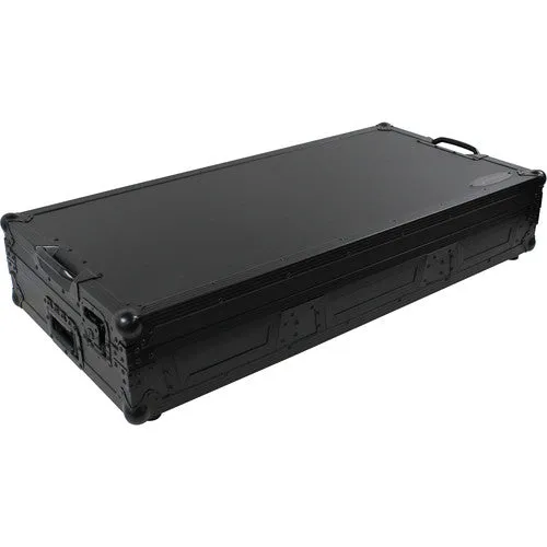 Odyssey FZGSL12CDJWRBL Black Label Universal CD/Digital Media Player DJ Coffin w/Wheels