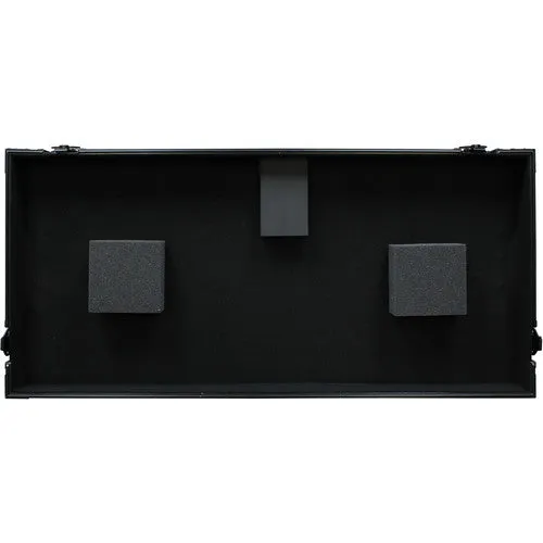 Odyssey FZGSL12CDJWRBL Black Label Universal CD/Digital Media Player DJ Coffin w/Wheels
