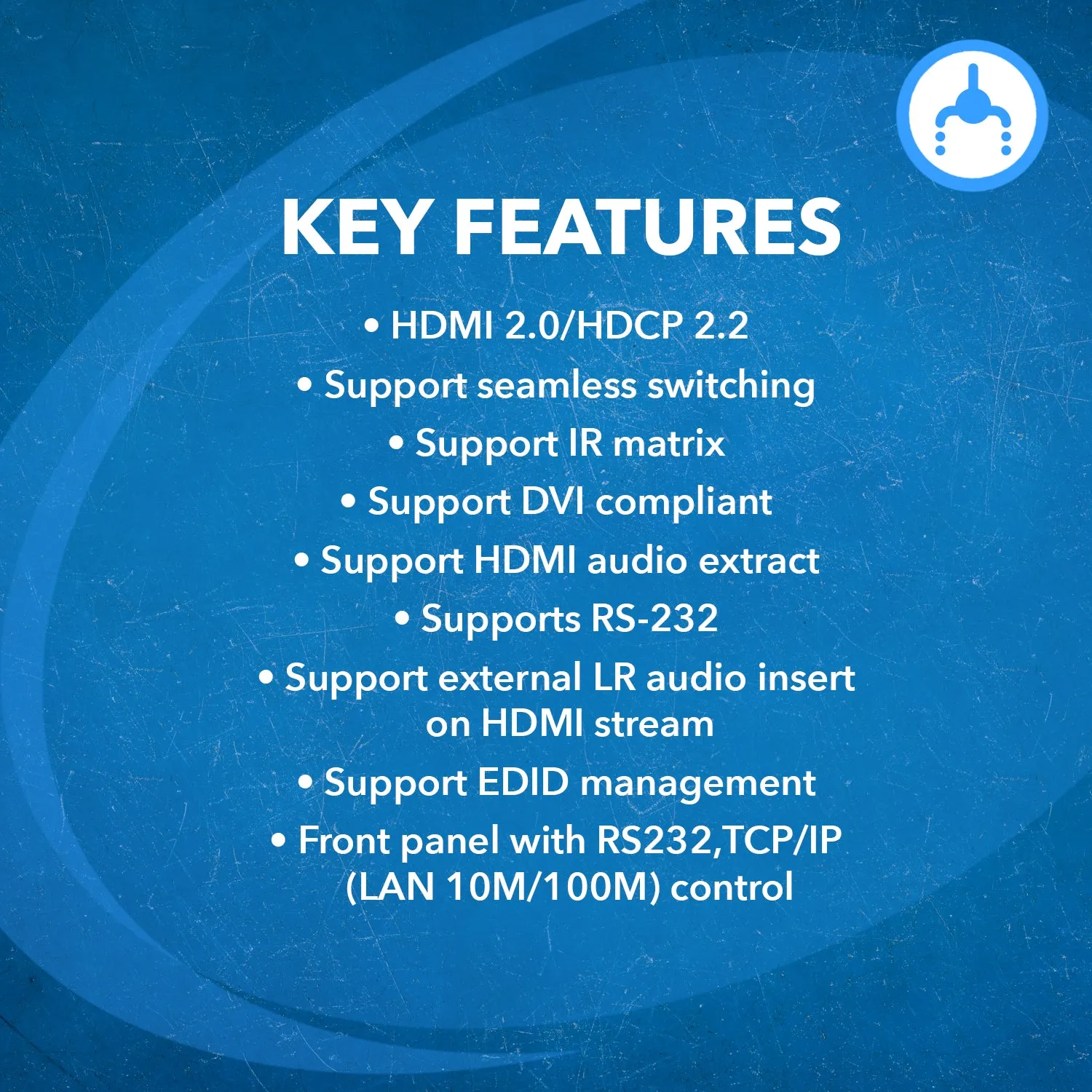 OREI UHD-808VW: 8x8 HDMI Matrix-Zero Latency- 4x2 Video Wall