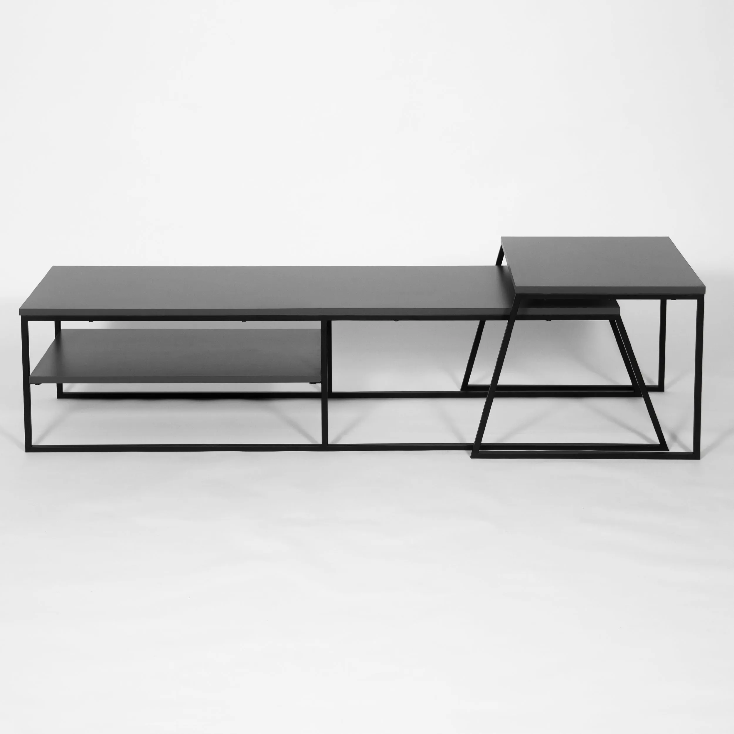 Pal Modern TV Stand Multimedia Centre With Storage Cabinet 163cm