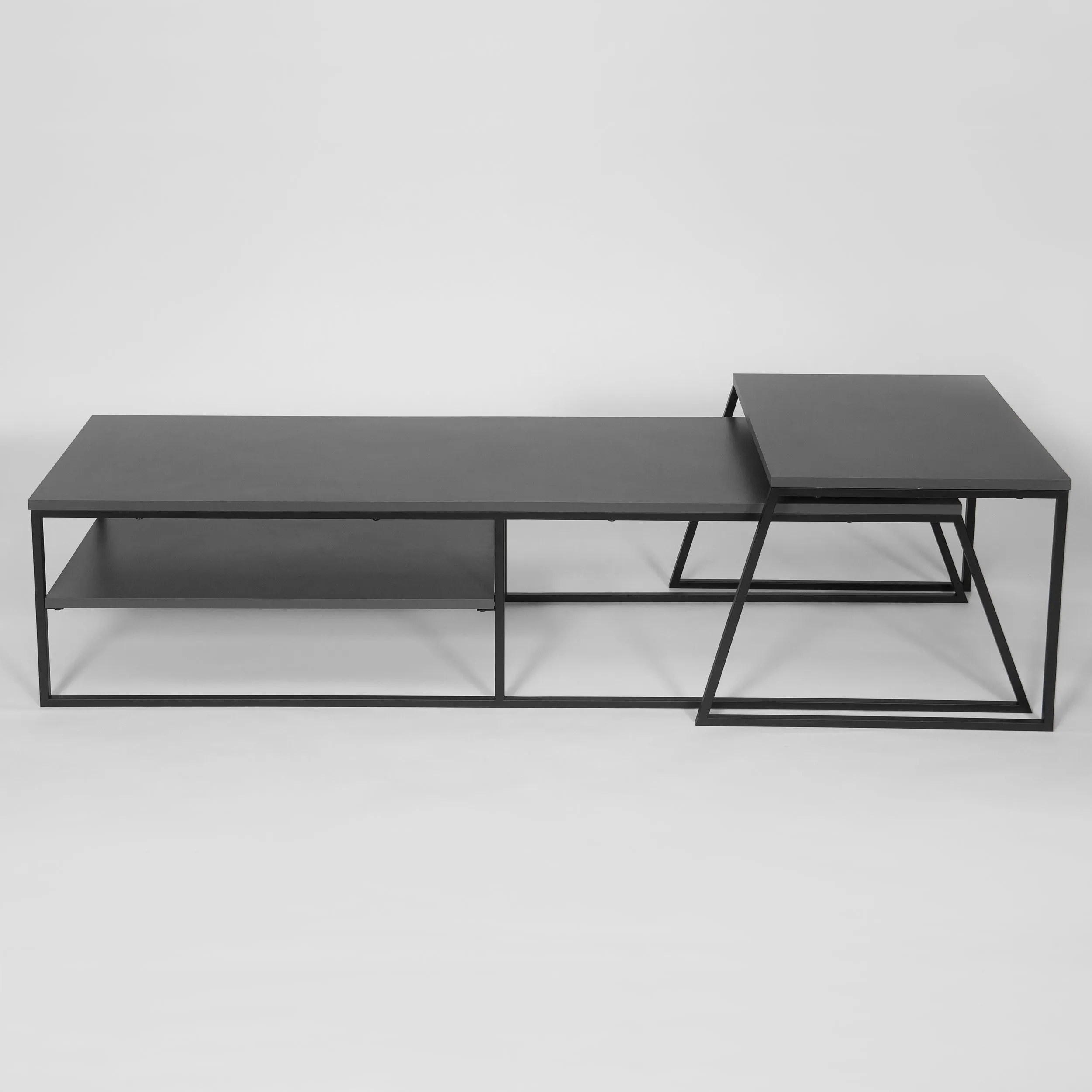 Pal Modern TV Stand Multimedia Centre With Storage Cabinet 163cm