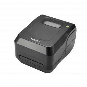 Pos Solution TVS Electronics ZENPERT 4T520 Thermal Transfer And Direct Label Printer / Sticker Label Barcode 50x25 5k / Wax Ribbon 110x300 M