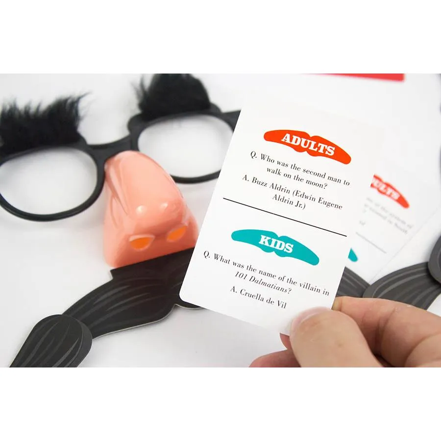 Professor Puzzle I Moustache You a Question Trivia Game