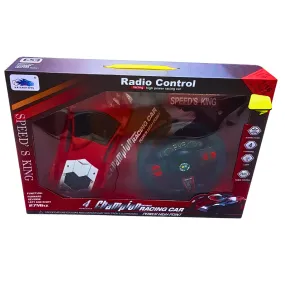 Radio-Controlled Champion Racing Car (Red) | 1:16 Scale RC Car | Speed’s King Remote-Control Toy