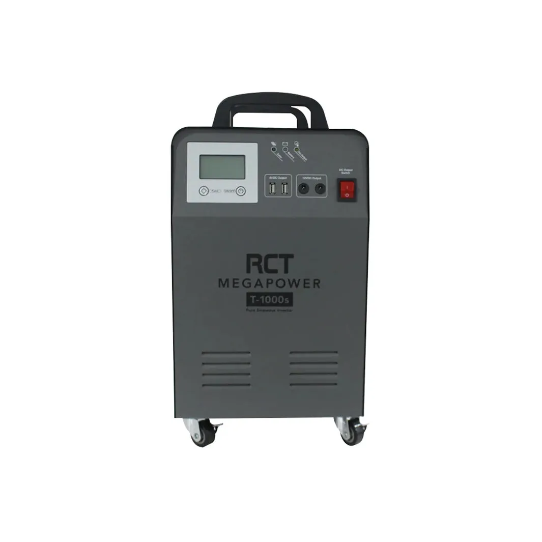 RCT MegaPower MP-T1000S 1kVA/1kW 12V Inverter Trolley with 100Ah Battery