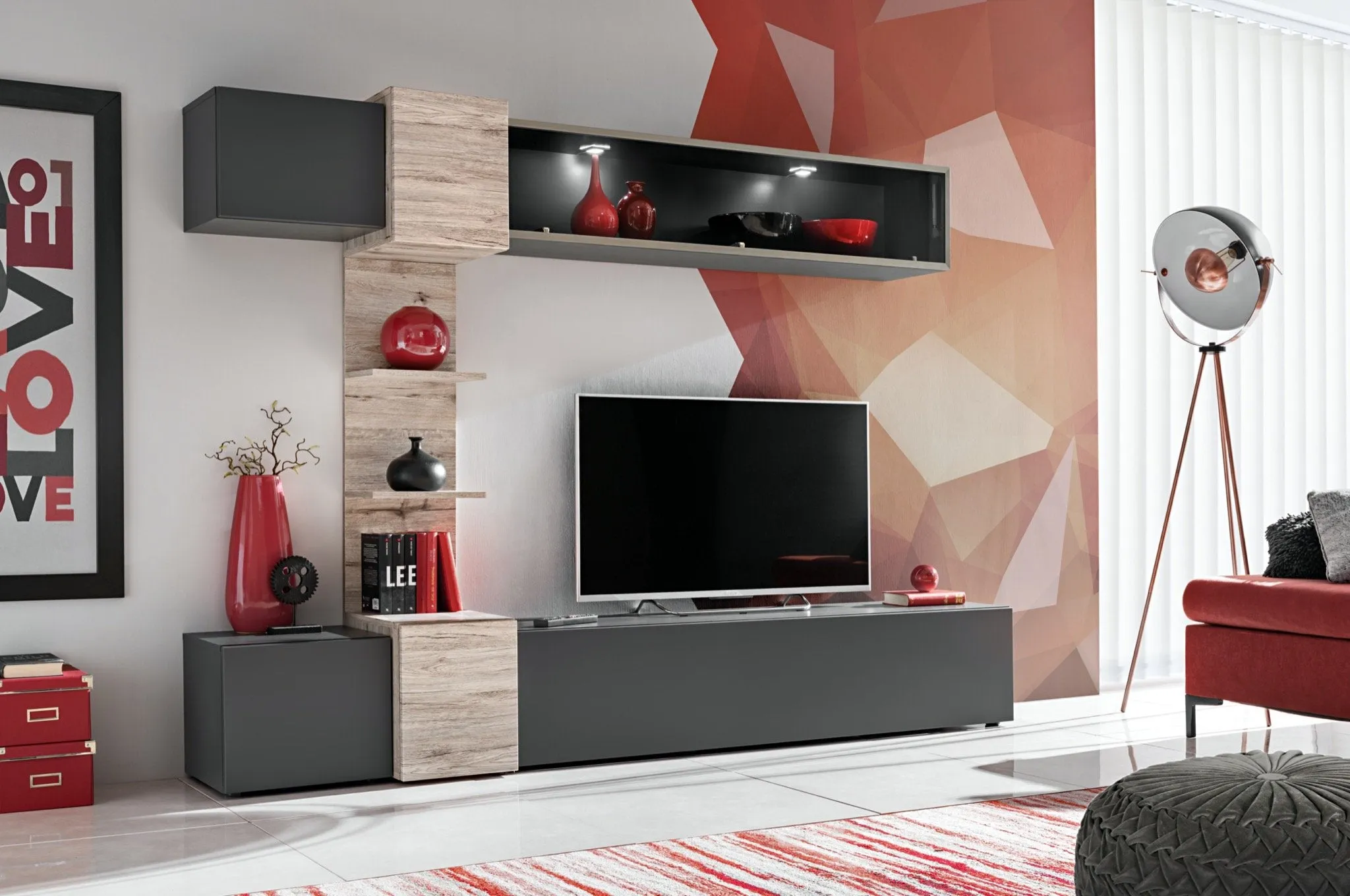 Rio Entertainment Unit For TVs Up To 60"