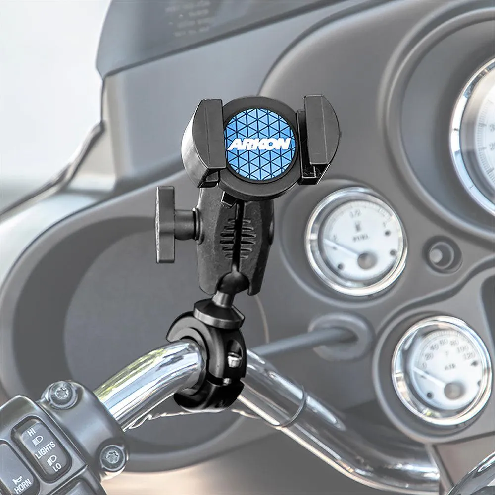 RoadVise® Phone Holder with Aluminum Handlebar Mount and 2.75" Shaft