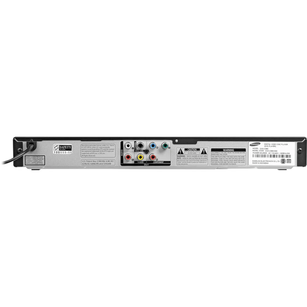 Samsung DVD-C360 PAL/NTSC Region Free DVD Player with Remote