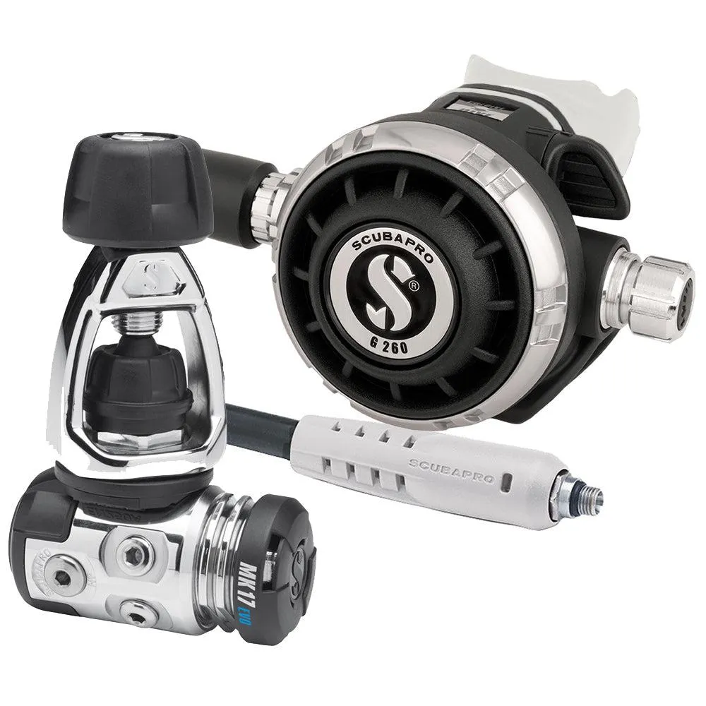 ScubaPro MK17 EVO/G260 Dive Regulator INT with Mouthpiece & Hose Protector