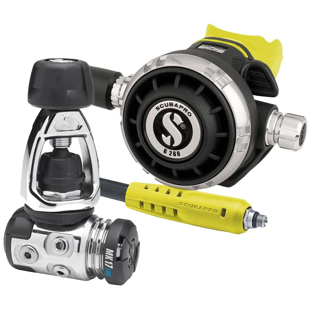ScubaPro MK17 EVO/G260 Dive Regulator INT with Mouthpiece & Hose Protector