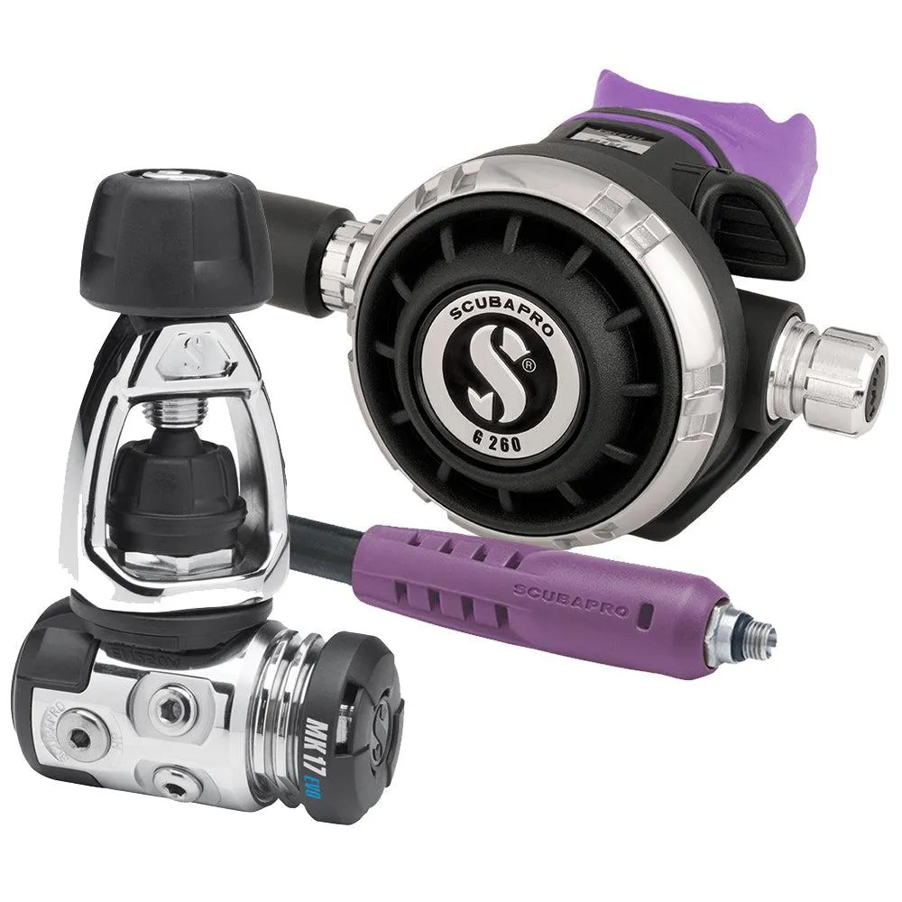 ScubaPro MK17 EVO/G260 Dive Regulator INT with Mouthpiece & Hose Protector