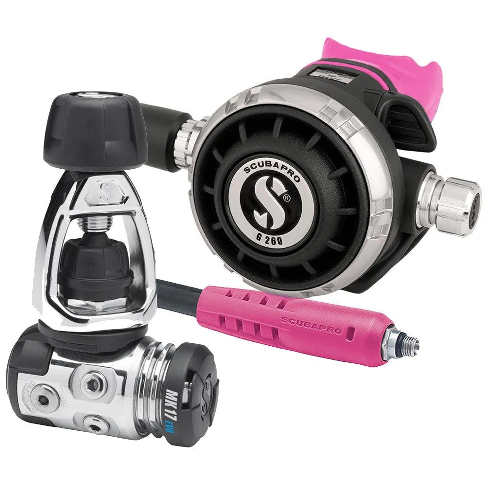 ScubaPro MK17 EVO/G260 Dive Regulator INT with Mouthpiece & Hose Protector