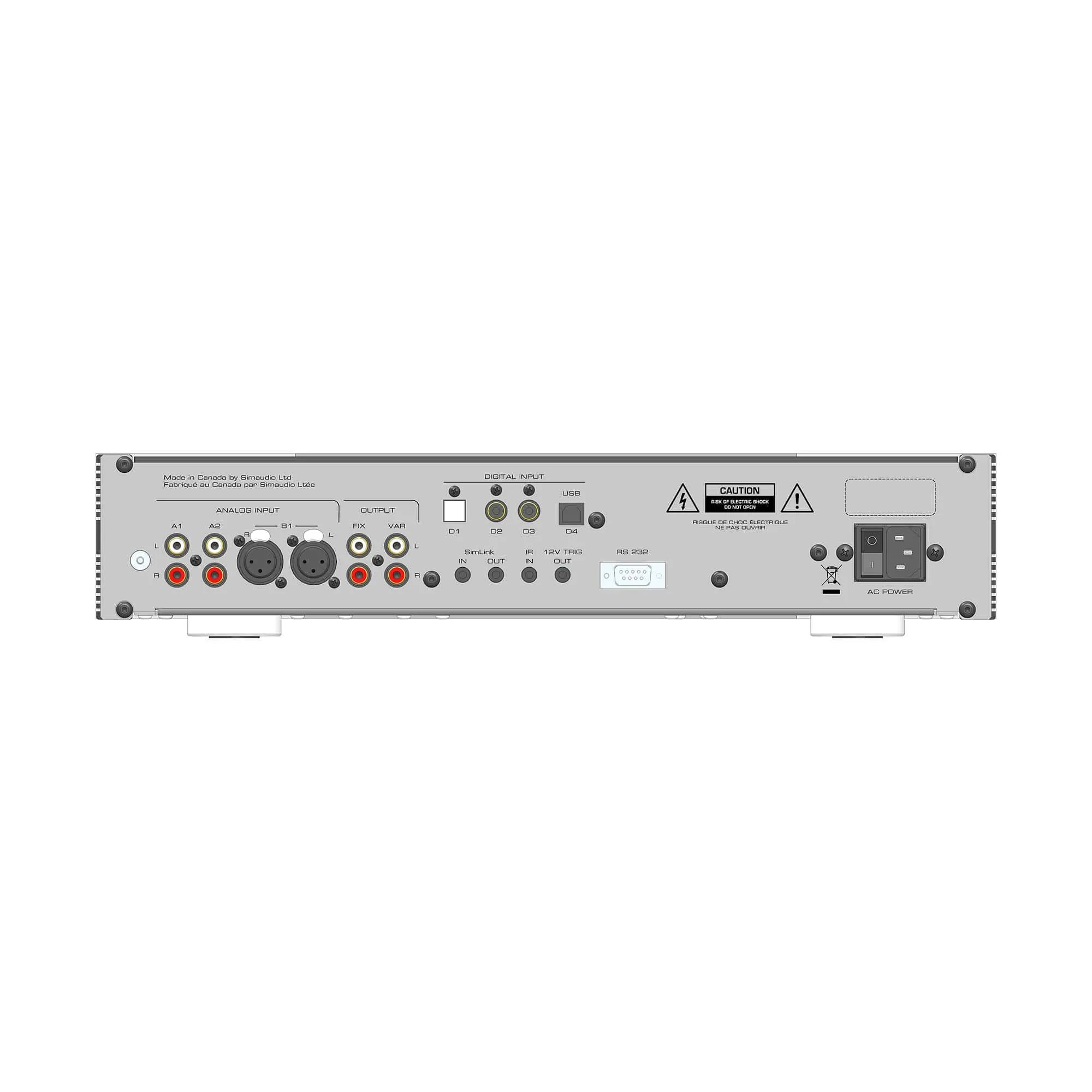 Simaudio MOON 430HAD Headphone Amplifier with DSD Capable DAC