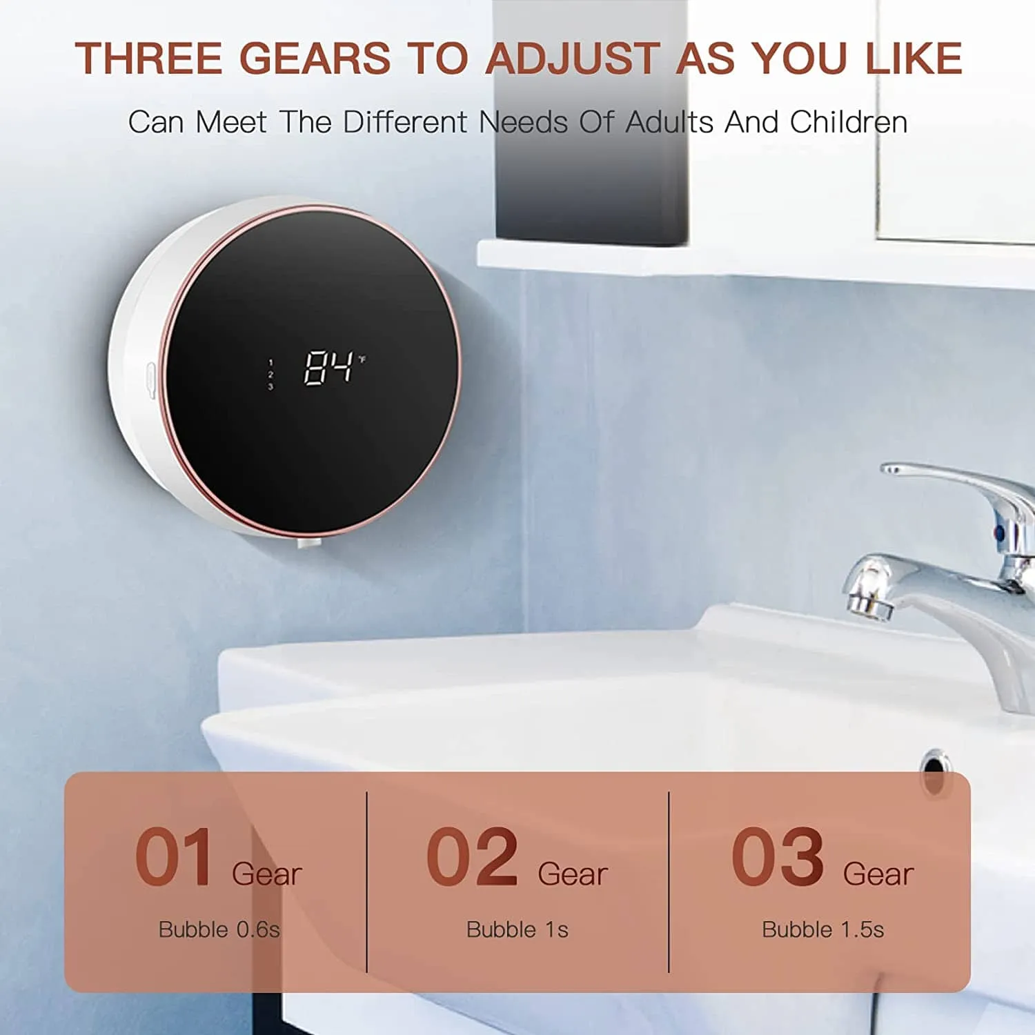 Smart Automatic Wall Mount Soap Dispenser Touchless