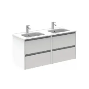 Smart Gloss White Wall Hung Unit 1200mm