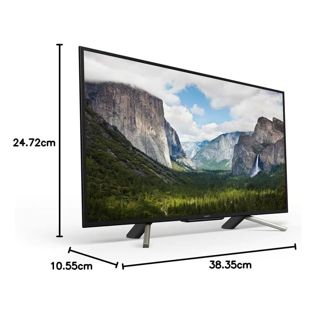 Sony Bravia KDL-43WF663 43-Inch Full HD HDR Smart TV - Black