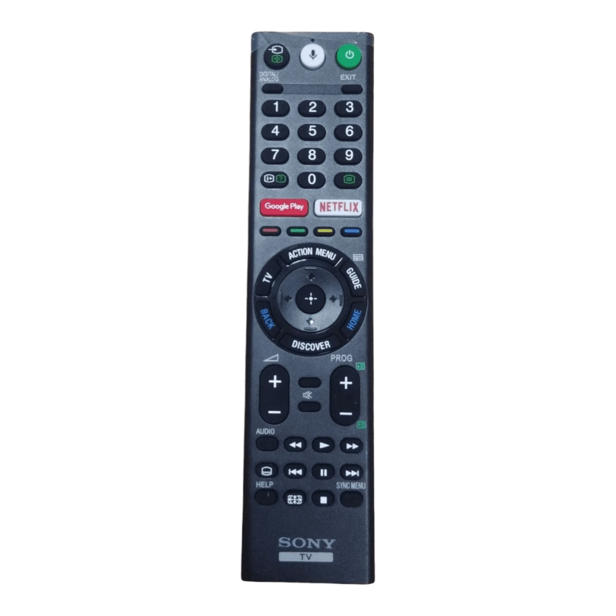 Sony Smart TV Remote Control with Netflix, Google Play, and Voice Recognition | Replacement Remote for Sony TVs