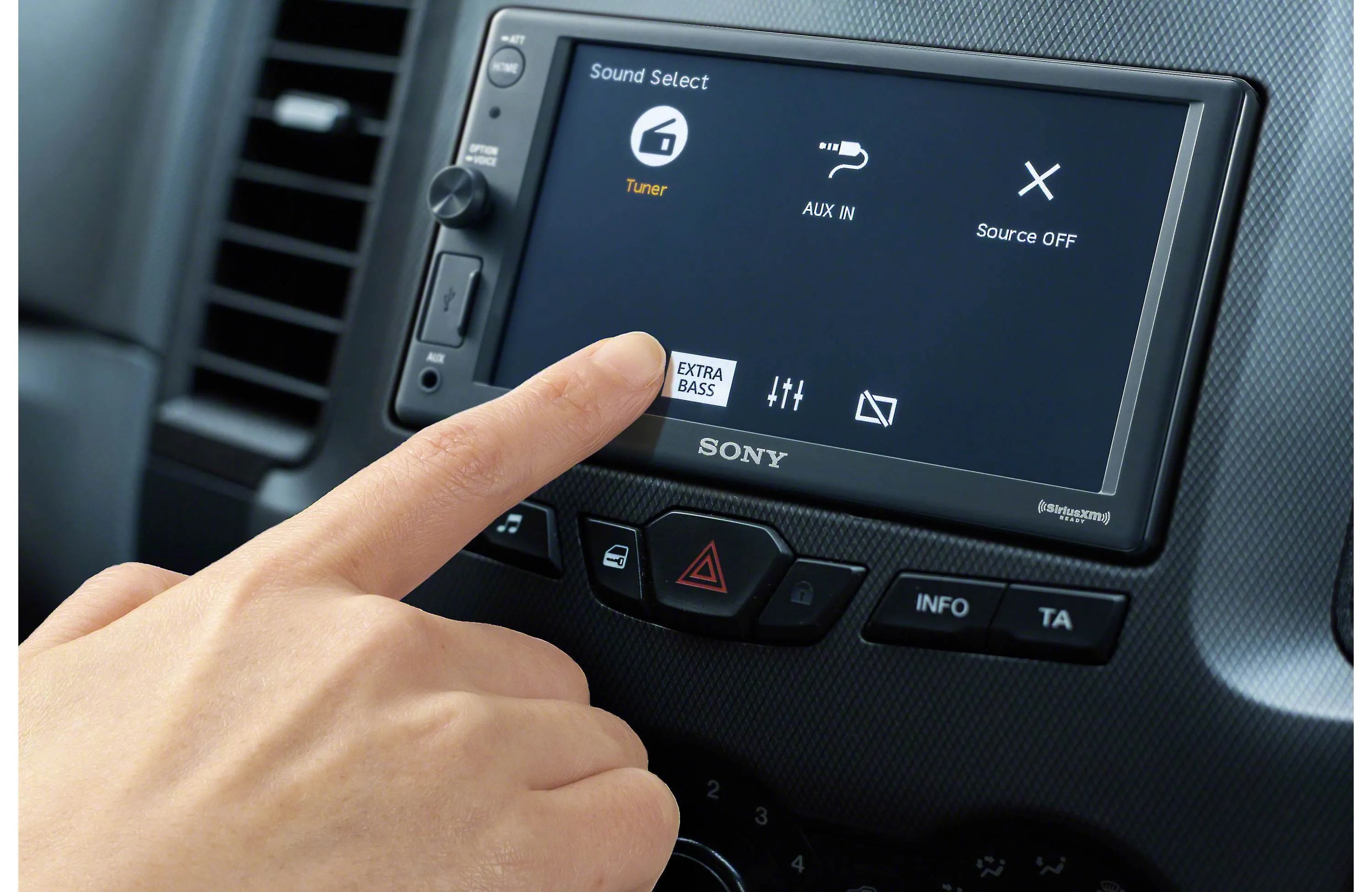 Sony XAV-AX1000 6.2" Apple CarPlay Media Receiver with Bluetooth