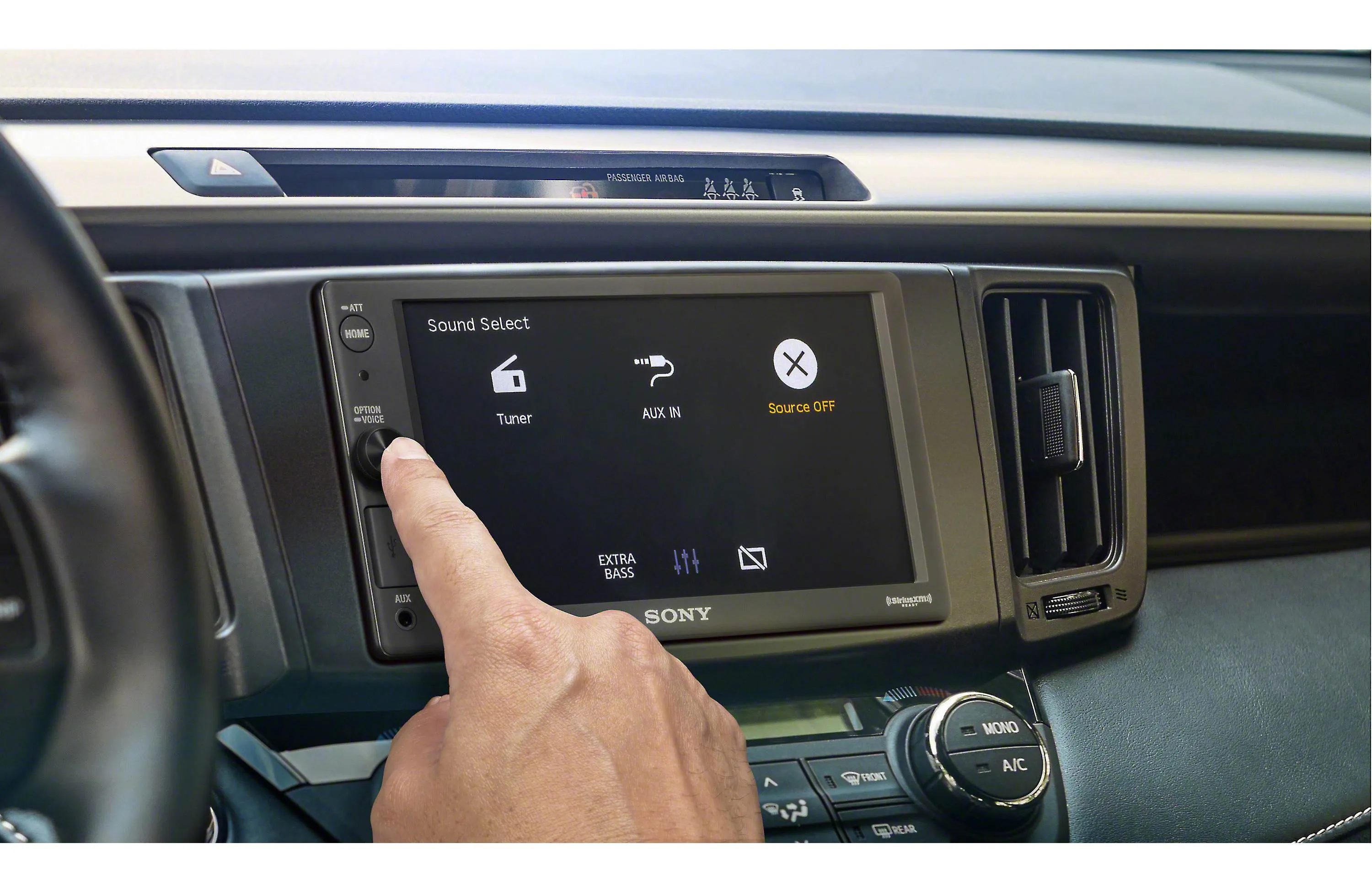 Sony XAV-AX1000 6.2" Apple CarPlay Media Receiver with Bluetooth