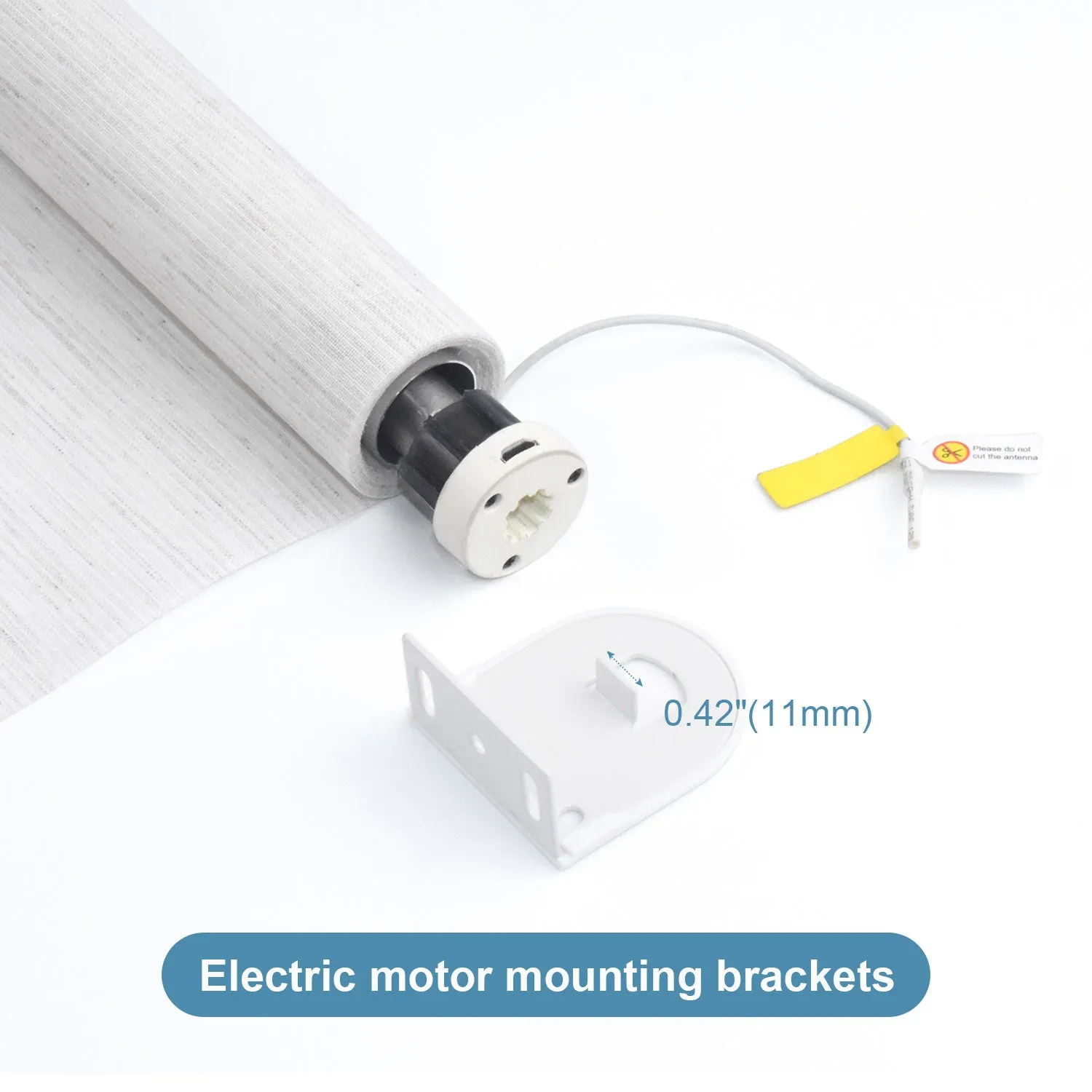 Sortfle Window Roller Blinds/Shade  Brackets for  Motorized Roller Blind/Shade 25mm-45mm Blinds Bracket