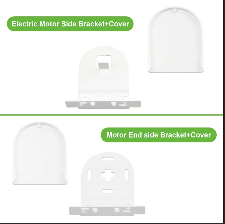 Sortfle Window Roller Blinds/Shade  Brackets for  Motorized Roller Blind/Shade 25mm-45mm Blinds Bracket