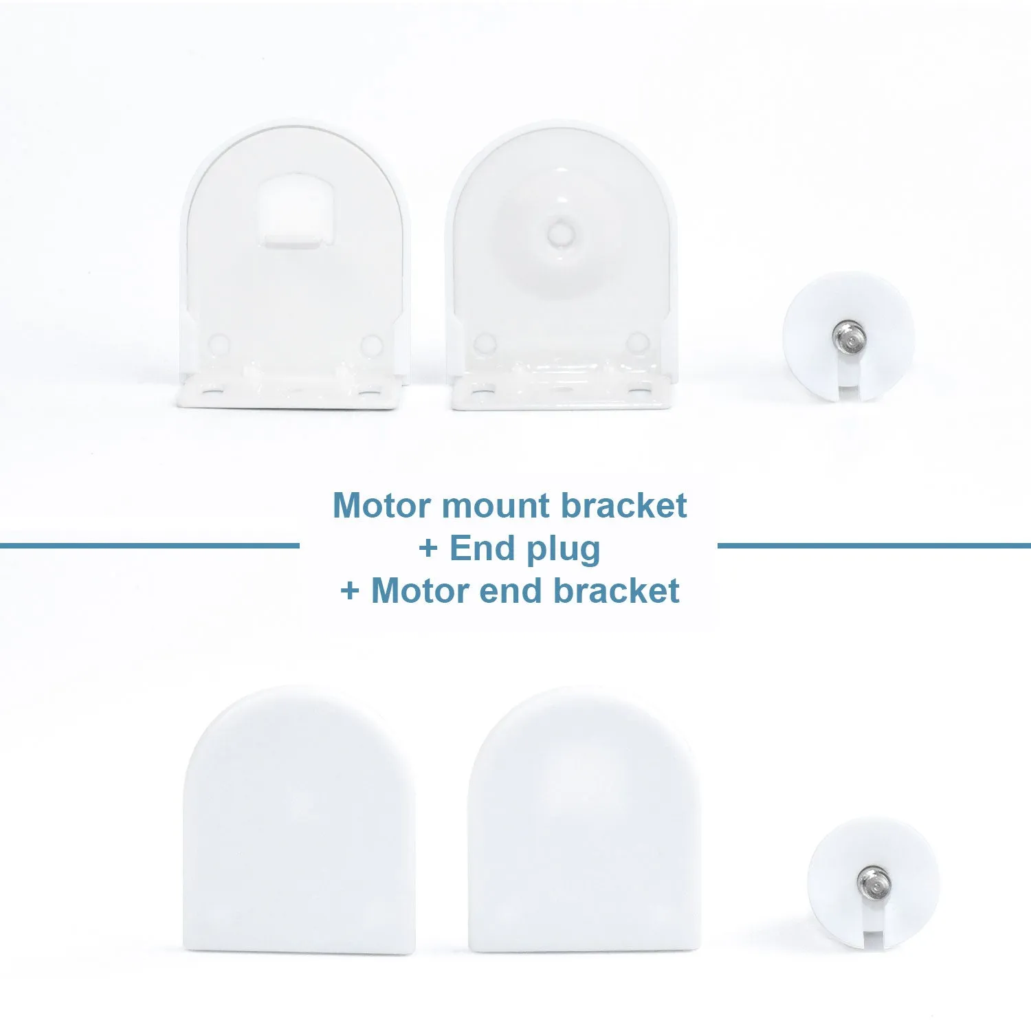 Sortfle Window Roller Blinds/Shade  Brackets for  Motorized Roller Blind/Shade 25mm-45mm Blinds Bracket