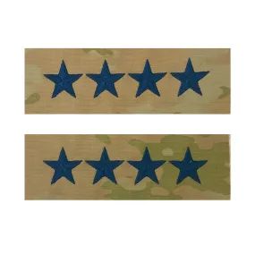 Space Force Embroidered OCP Sew On Officer Cap Rank Device: General