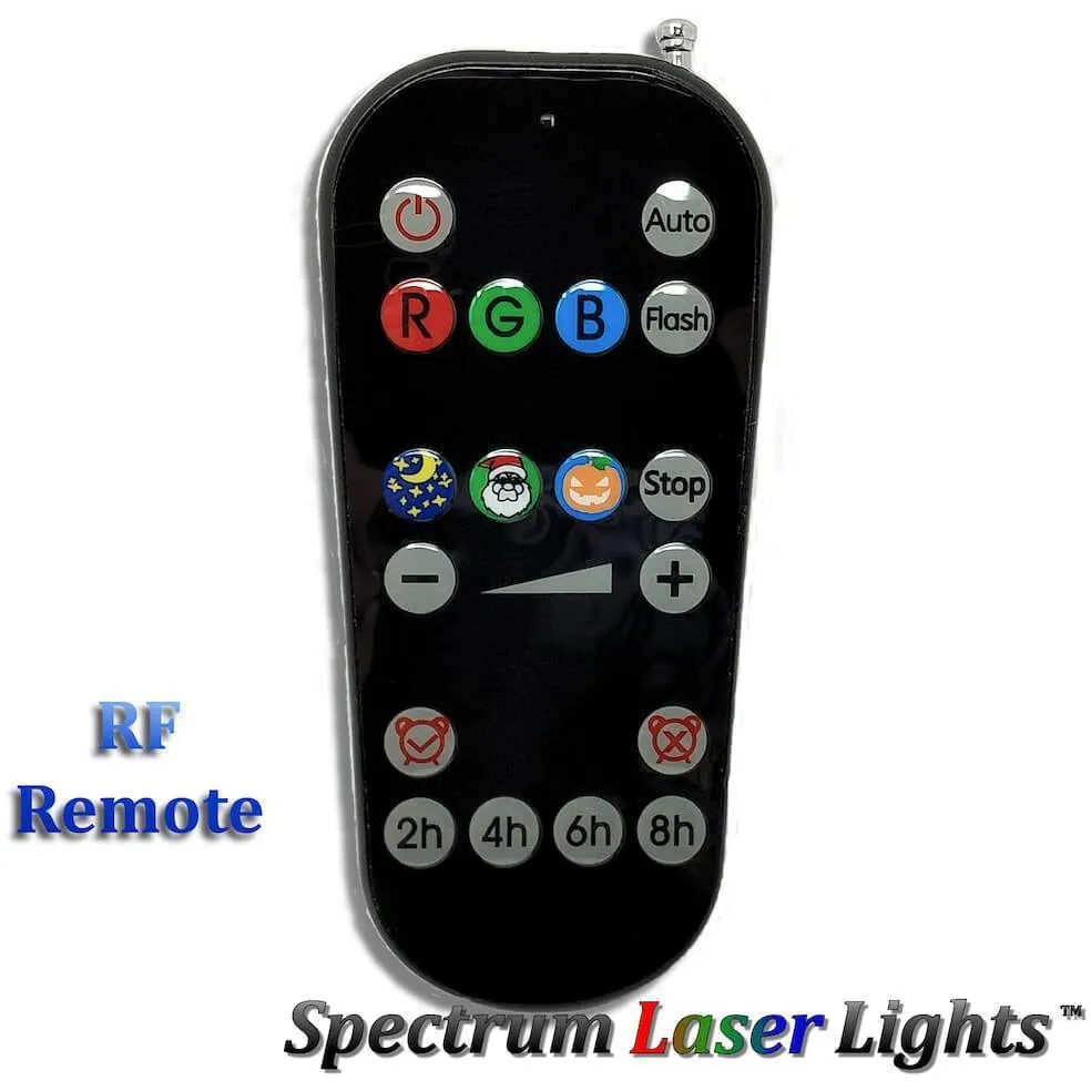 Spectrum RGB Moving 18 Pattern Laser Projector with Bluetooth Speaker (SL-38)
