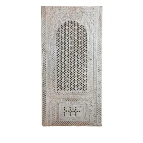 Stone Jali Work Window Panel From Jodhpur - 19thC