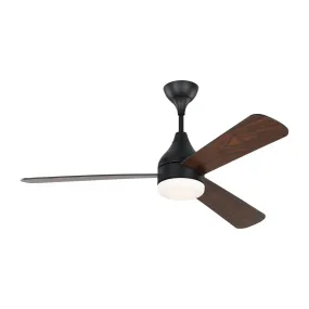 Streaming Smart 52" Ceiling Fan in Midnight Black