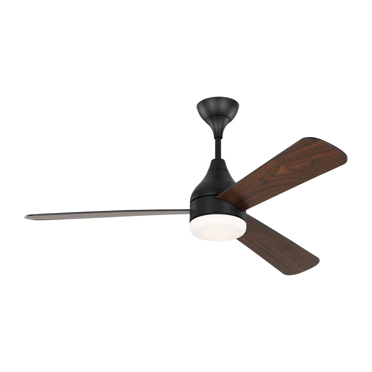 Streaming Smart 52" Ceiling Fan in Midnight Black