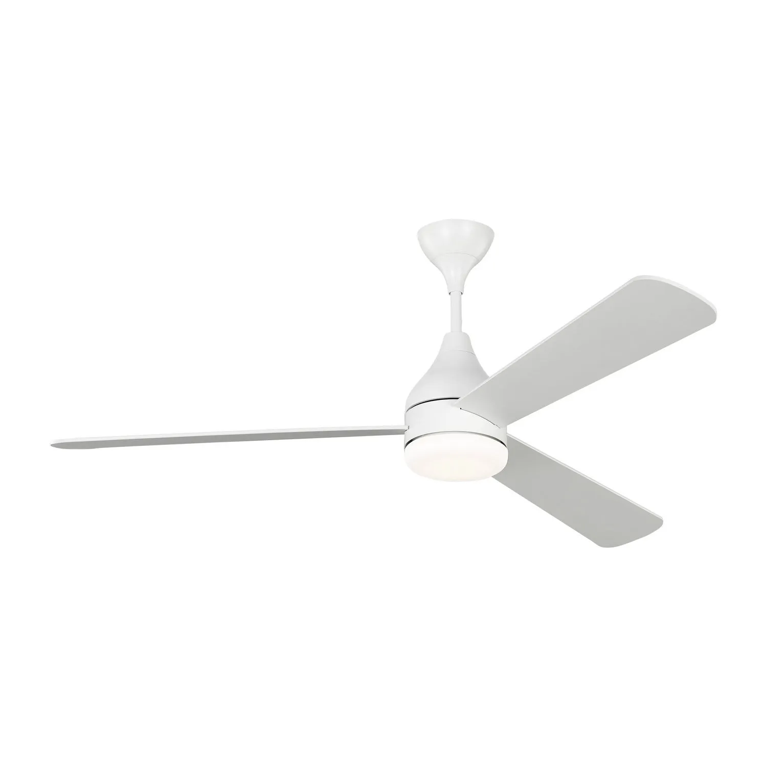Streaming Smart 60" Ceiling Fan in Matte White