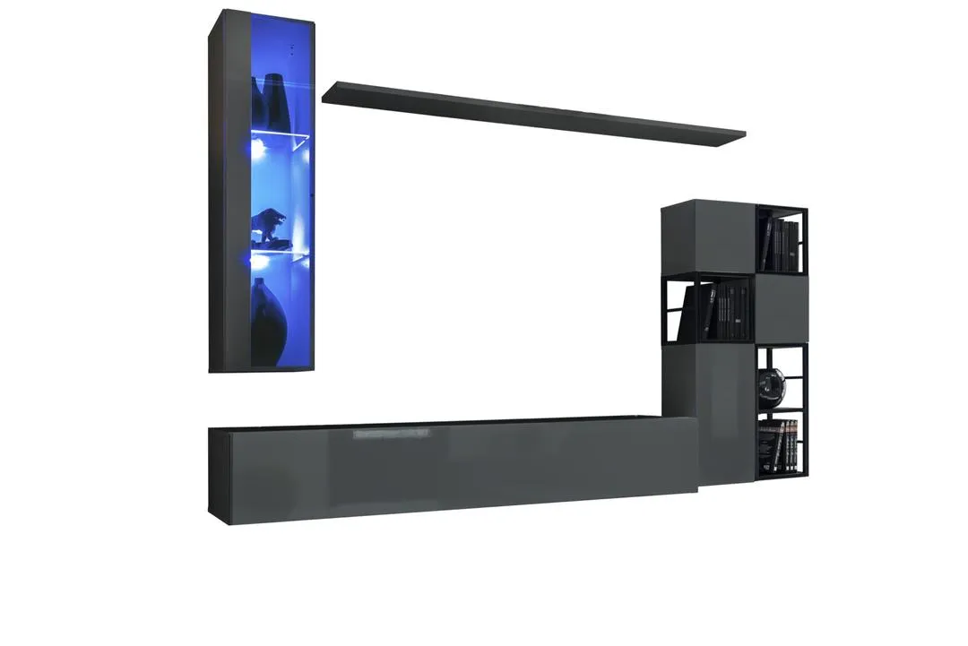 Switch Metal II Entertainment Unit For TVs Up To 75"