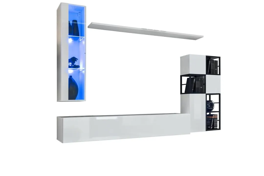Switch Metal II Entertainment Unit For TVs Up To 75"