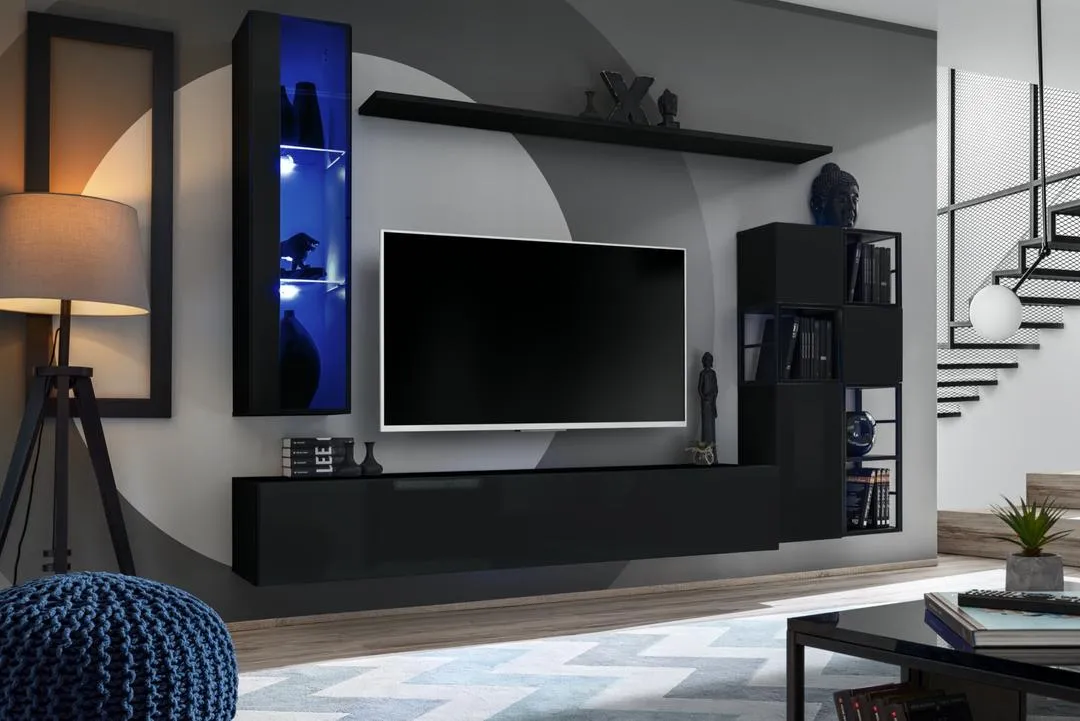 Switch Metal II Entertainment Unit For TVs Up To 75"