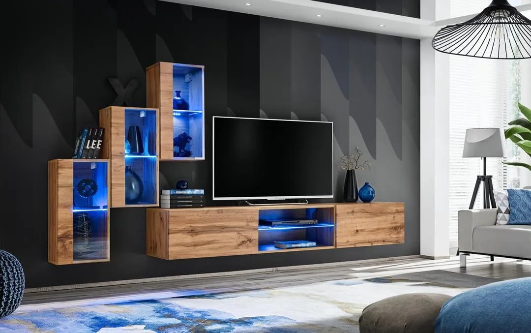 Switch XXII Wall Entertainment Unit For TVs Up To 60"