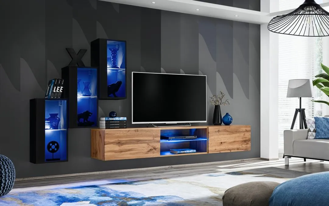 Switch XXII Wall Entertainment Unit For TVs Up To 60"