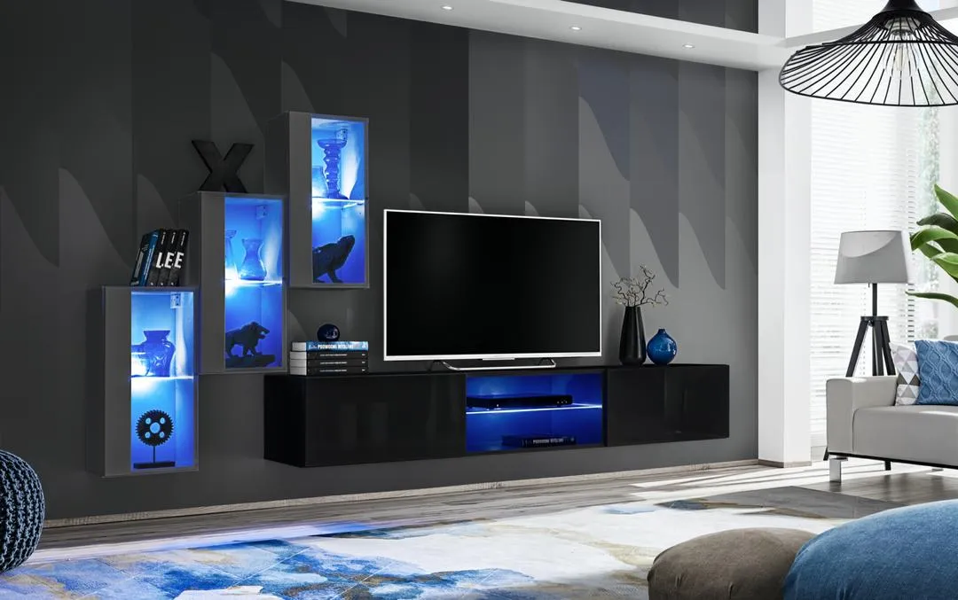 Switch XXII Wall Entertainment Unit For TVs Up To 60"
