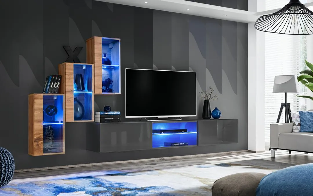 Switch XXII Wall Entertainment Unit For TVs Up To 60"